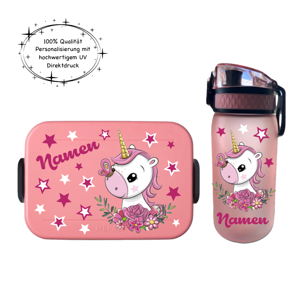 Znüniset Mepal Bento/ion8 Einhorn