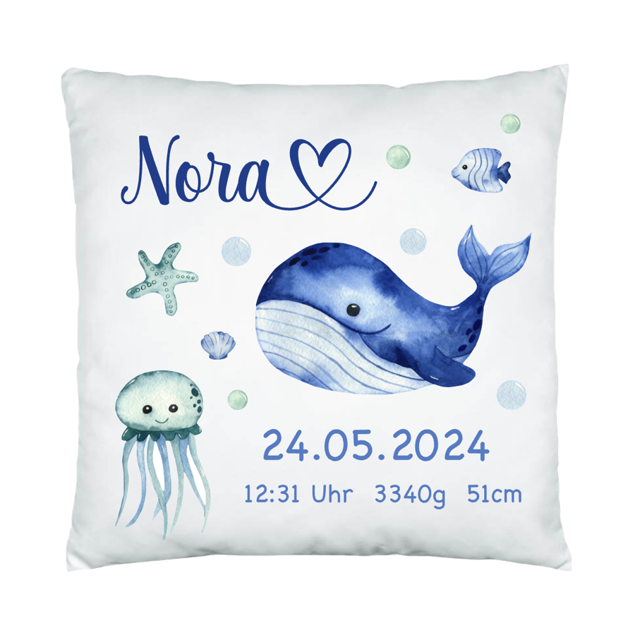 Kissen Unterwasser