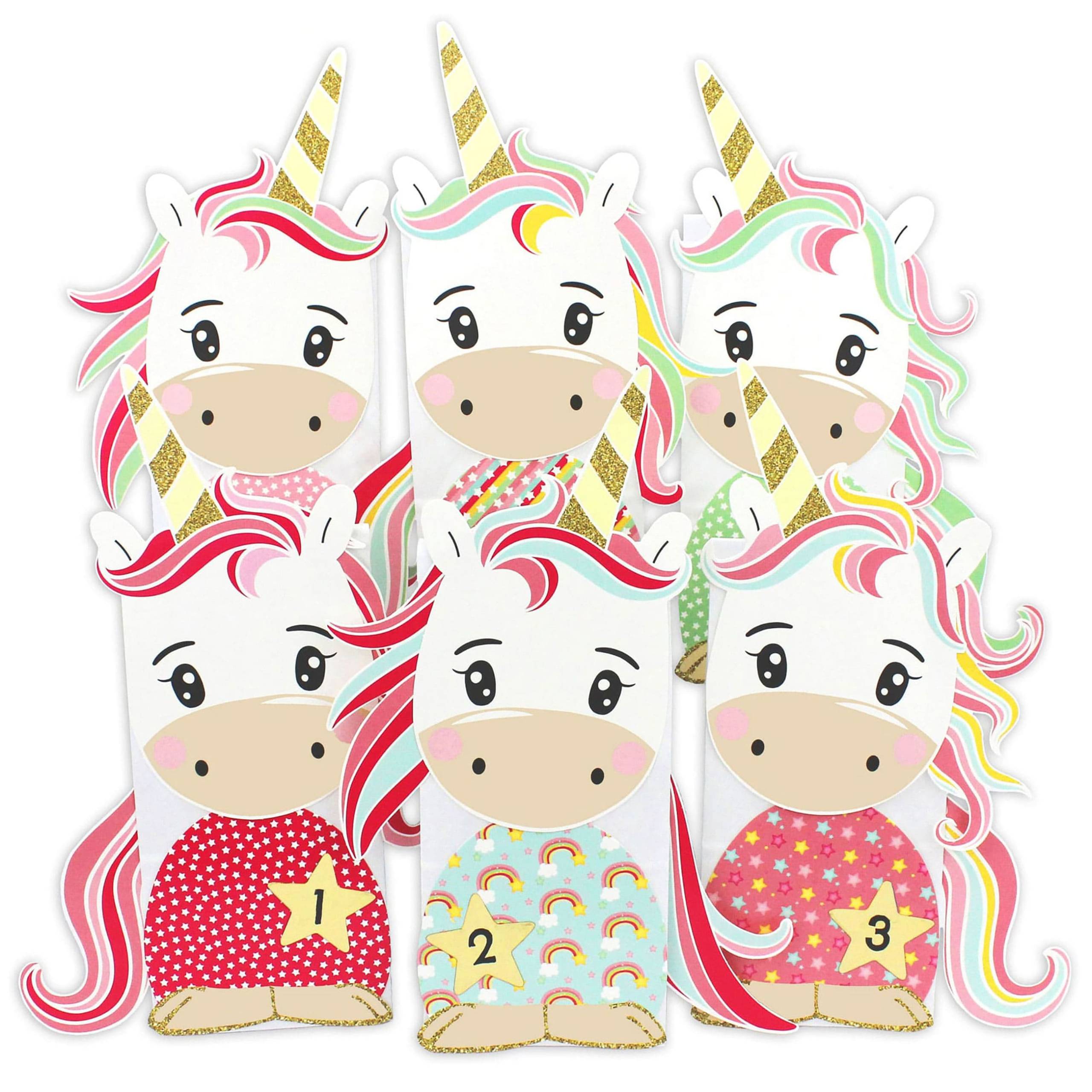Adventskalender Set Einhorn